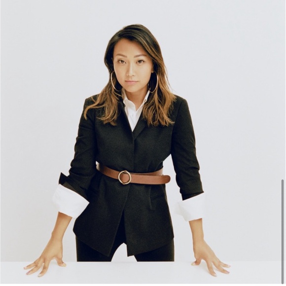 Everybody & Everyone Totally Possible Blazer Black Oversized Ethical10/12 M/L - Picture 4 of 14